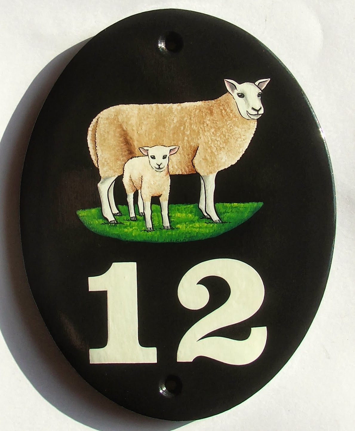 Hand Painted House Signs by Ceramic Art Hand painted ceramic house