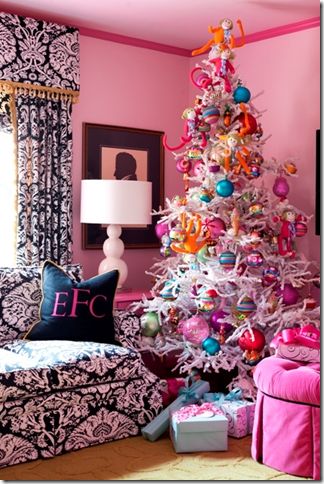 Living Room Inspiration on Christmas Decoration Ideas  Theme Colors  Part 1