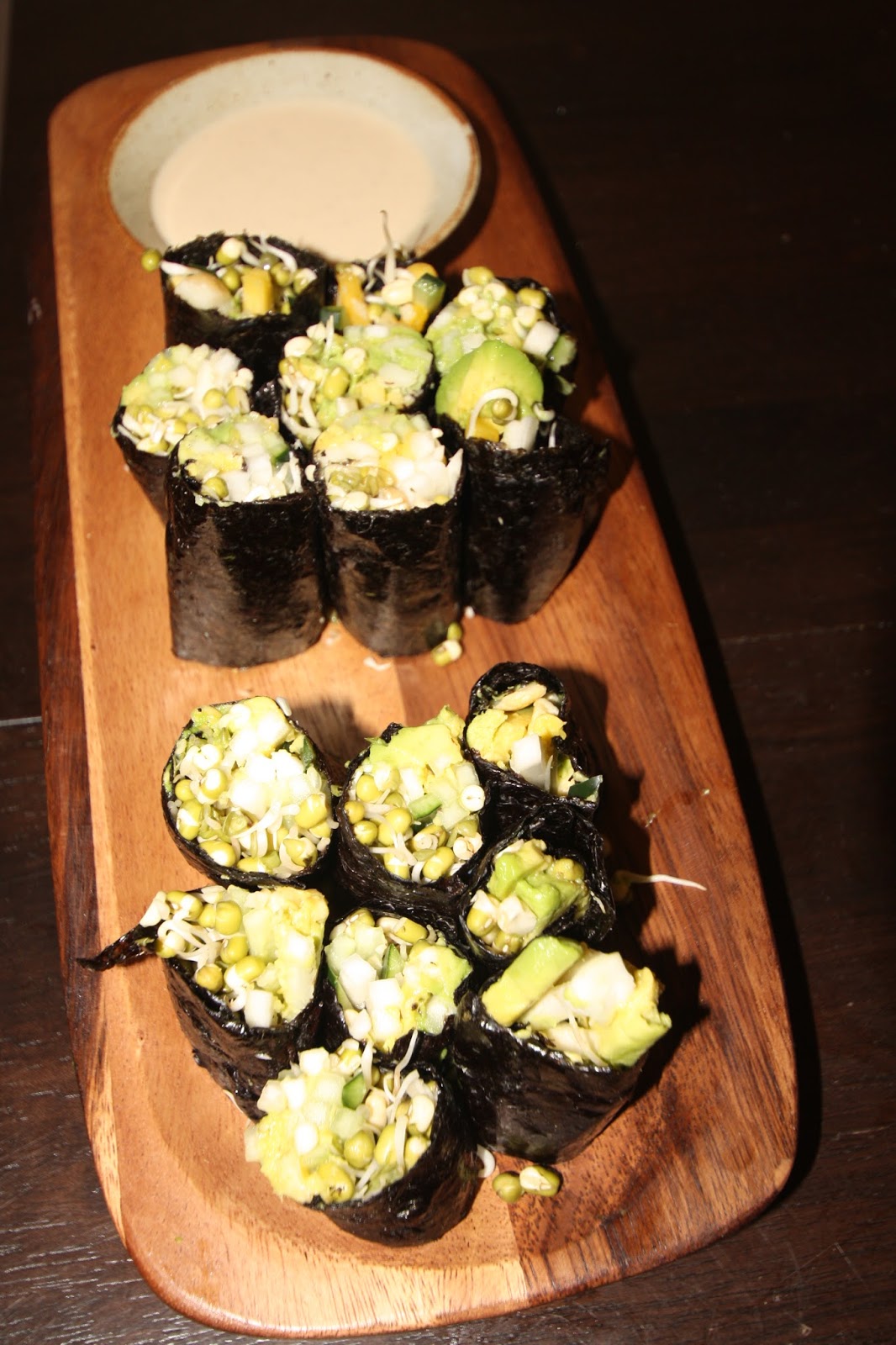 Green Urban Kitchen Raw Vegan Sprout Sushi
