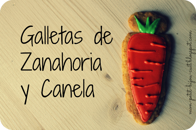 galletas decoradas zanahoria