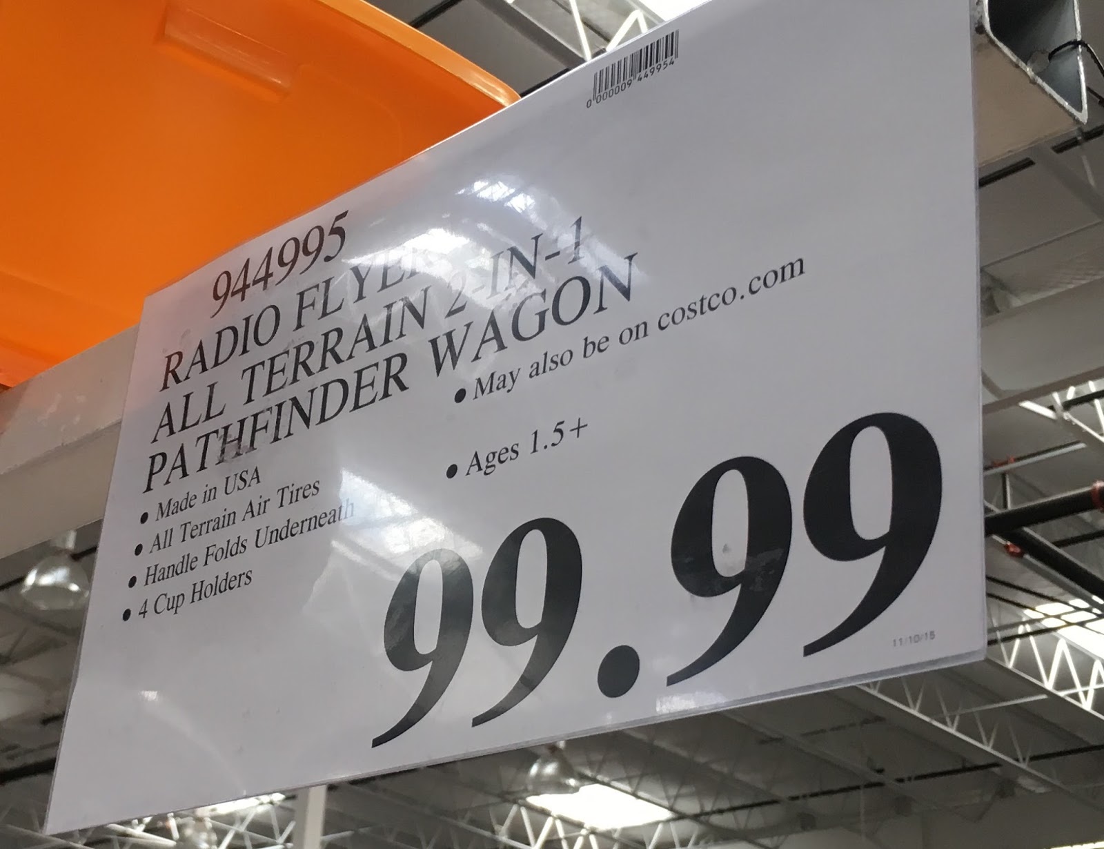 radio flyer all terrain pathfinder wagon model 2705 costco weekender radio flyer pathfinder