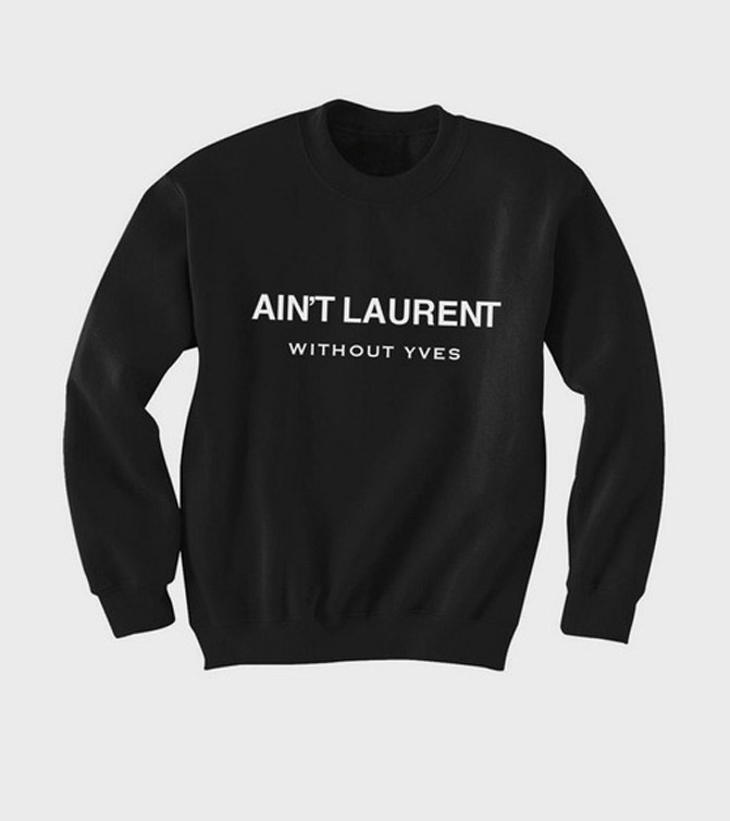 saint laurent fake t shirt
