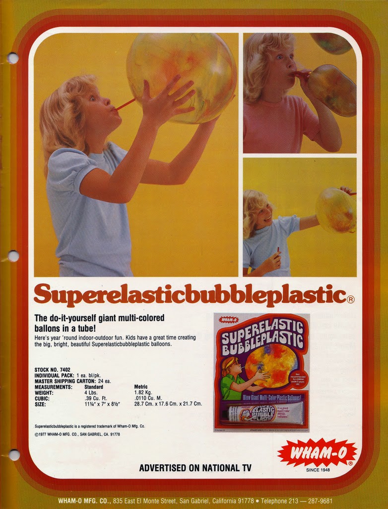 THROWBACK THURSDAY The Super Elastic Bubble Plastic By WhamO...How