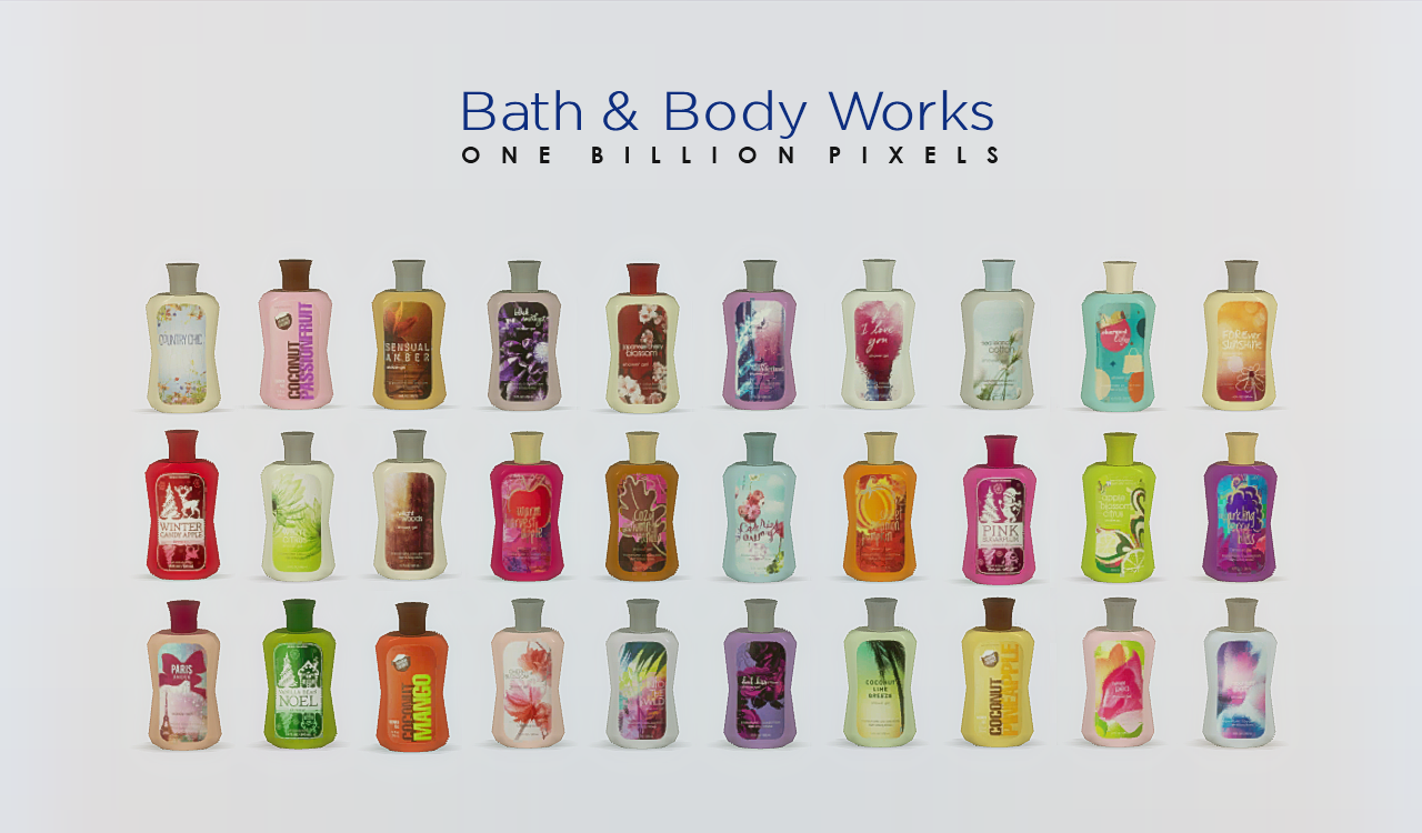 Bath & Body Works Shop and Set FIXED One Billion Pixels