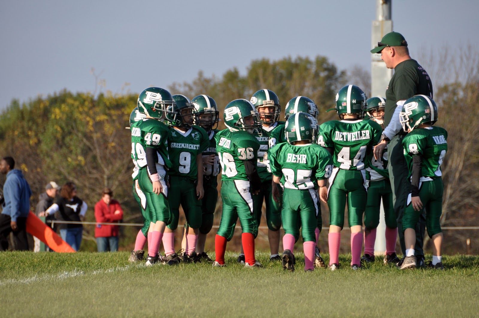 Green Jackets Football Jacket To