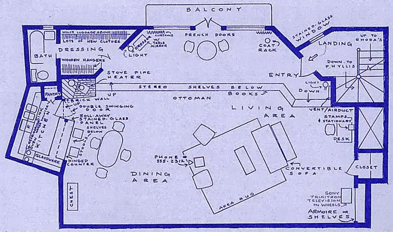 Mary Richards' apartment: