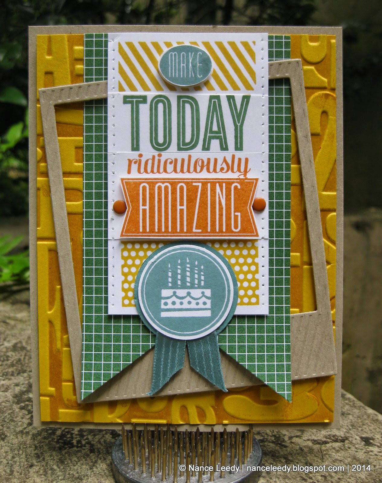 Canopy Crafts: Amazing Birthday: display board