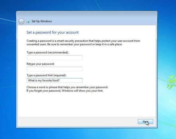 memasukan password windows 7 cara instal windows 7 memasukan password