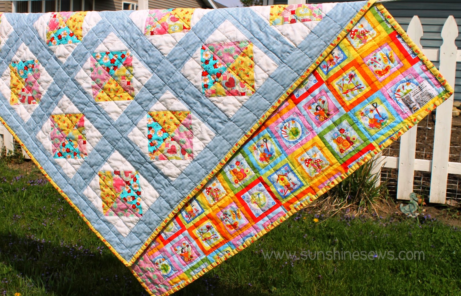 SunShine Sews... Quilts for Kids Charm Square Quilt