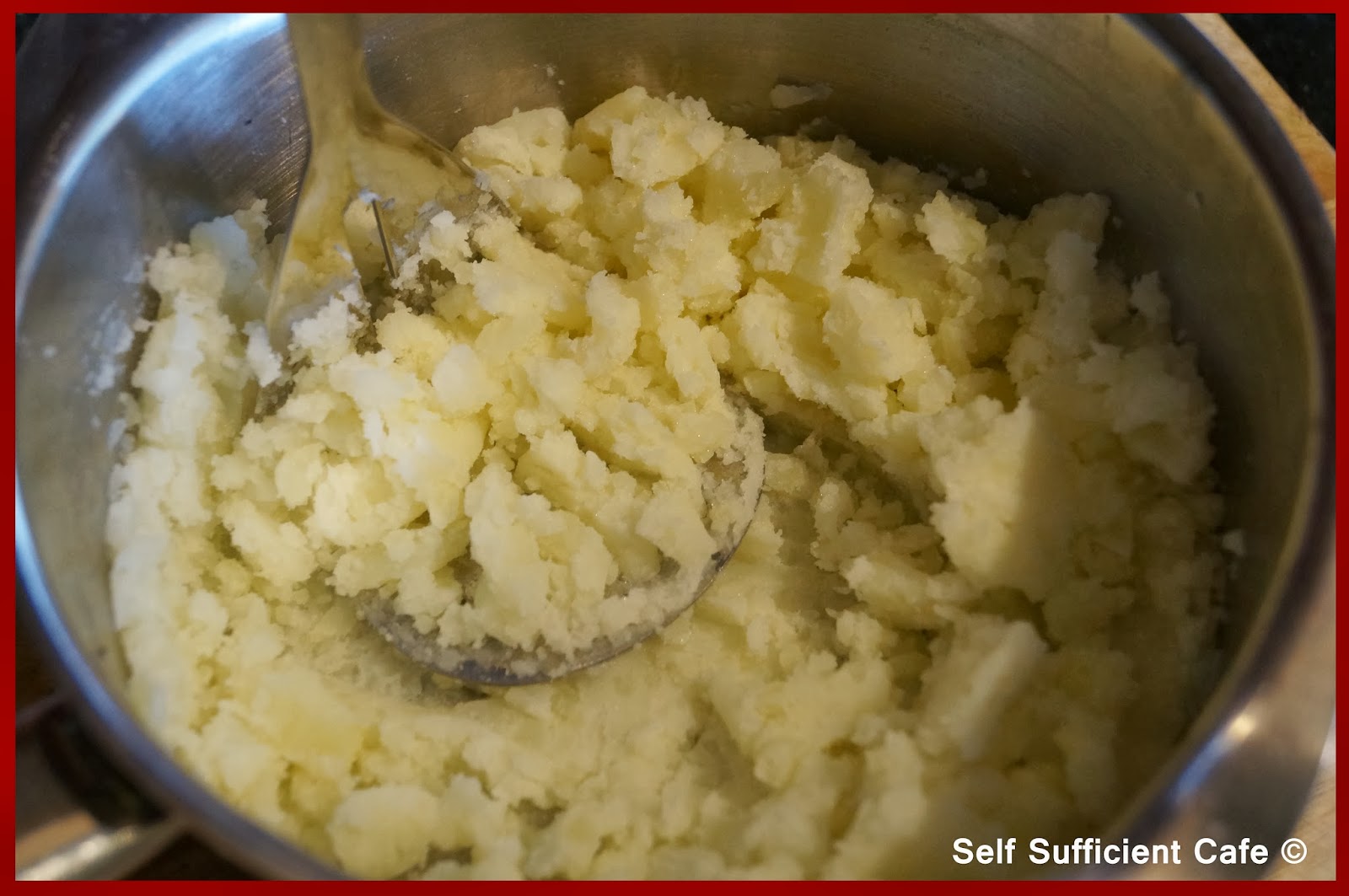 Self Sufficient Cafe Sleepy Sunday Bean Potato Cakes