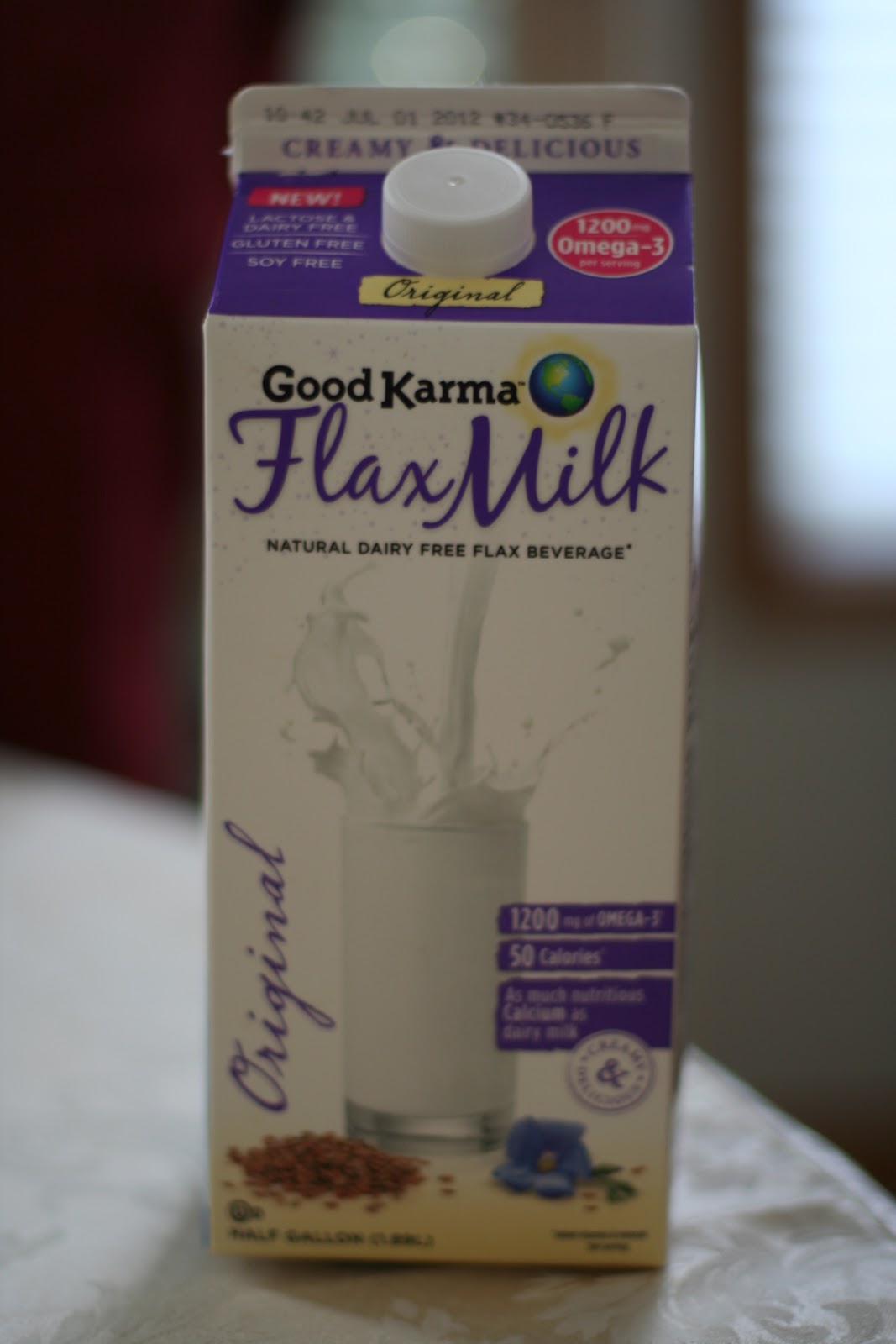 get allergy wise Product review Good Karma Flax Milk