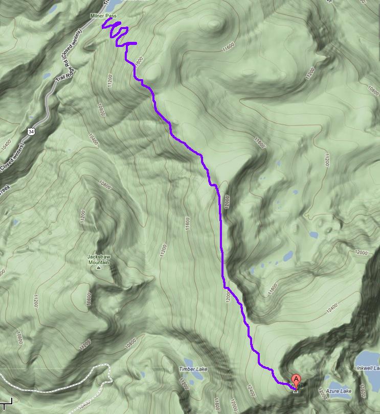 Mount Ida, Continental Divide, Rocky Mountain National Park Come