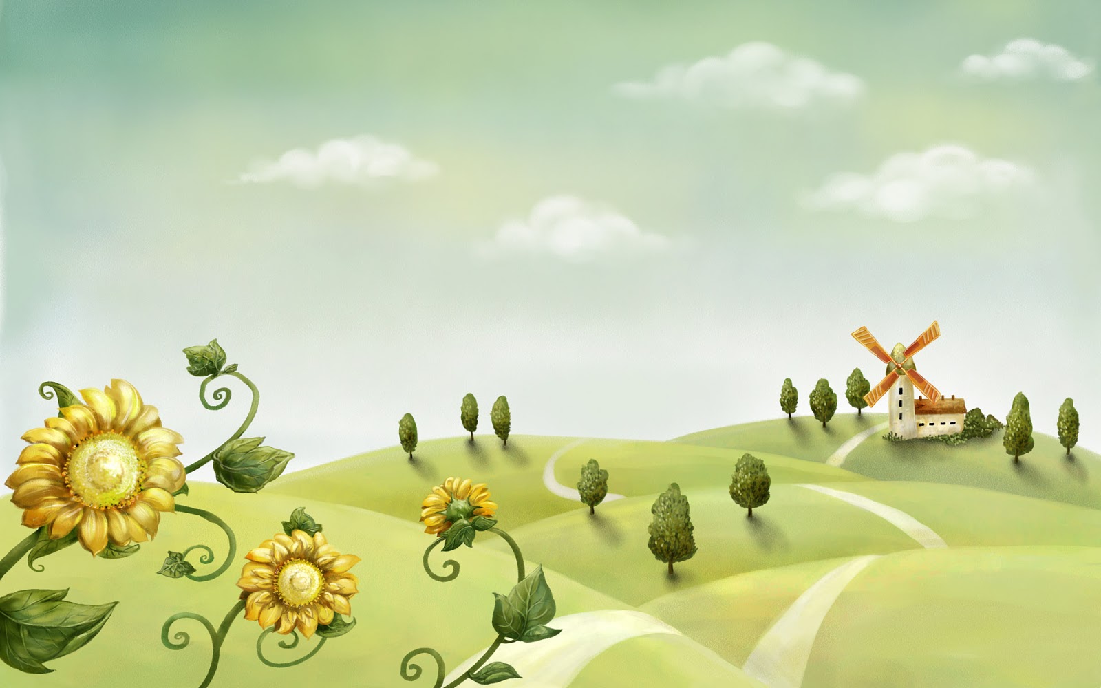 http://1.bp.blogspot.com/-K3aBqLh5oZc/UPJdKZRskZI/AAAAAAAAANM/9aQFQeZDI_8/s1600/sunflower-in-green-garden-with-lighthouse-background-cartoon-hd-wallpapers-1920-x-1200.jpg