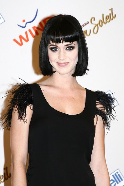 Latest Hair Styles Katy Perry Angled Bob Hairstyle