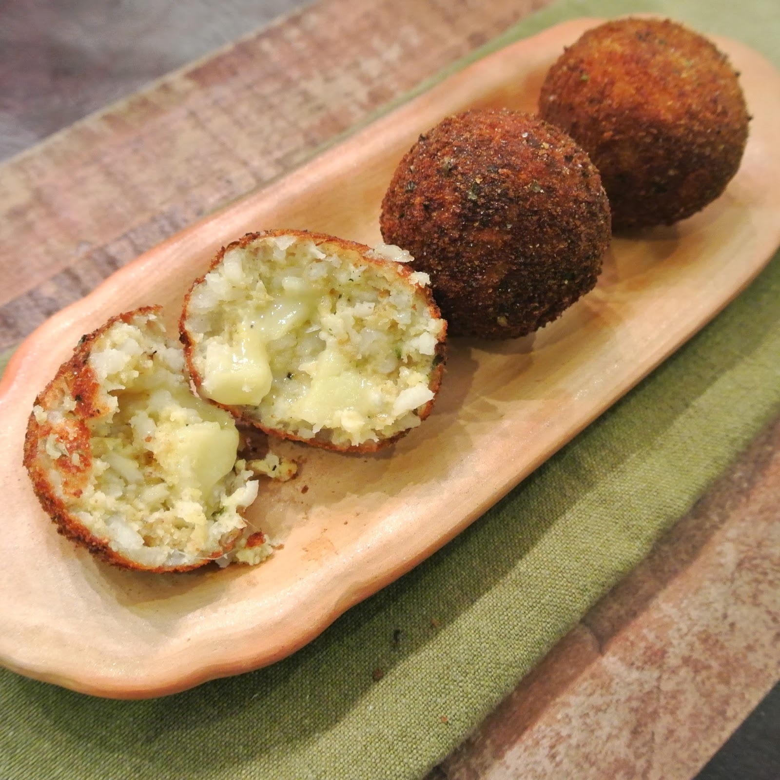 Ginger Rose Leftover Lovin' Arancini AKA "What To Do With Leftover