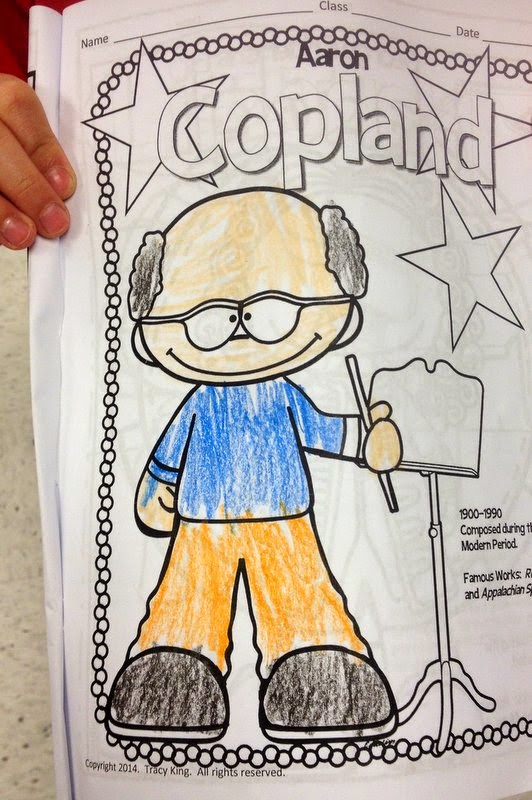 Mrs. King's Music Class: Coloring Composers