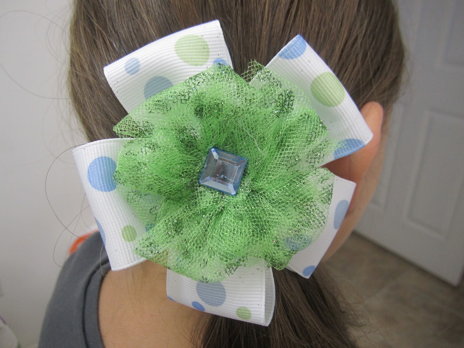Successful Secrets DIY Tulle Hair Bows