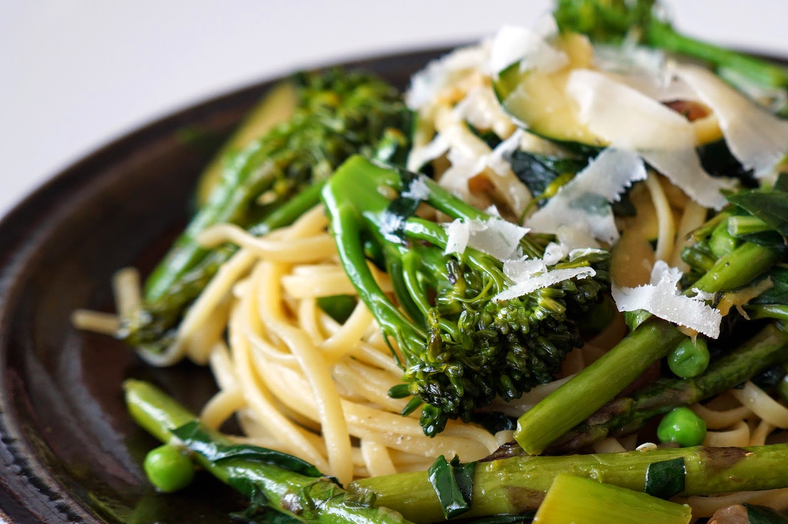 Seasonal Green Pasta (Vegan) Occasionally Eggs