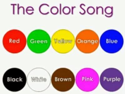 Colours song