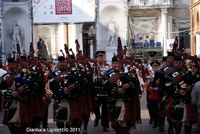 The Pipes and Drums of the 1st Battalion Scots Guards