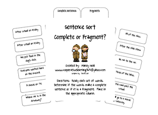 , Sentence or Fragment?