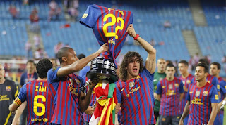 Una Copa con dedicatoria especial para Abidal