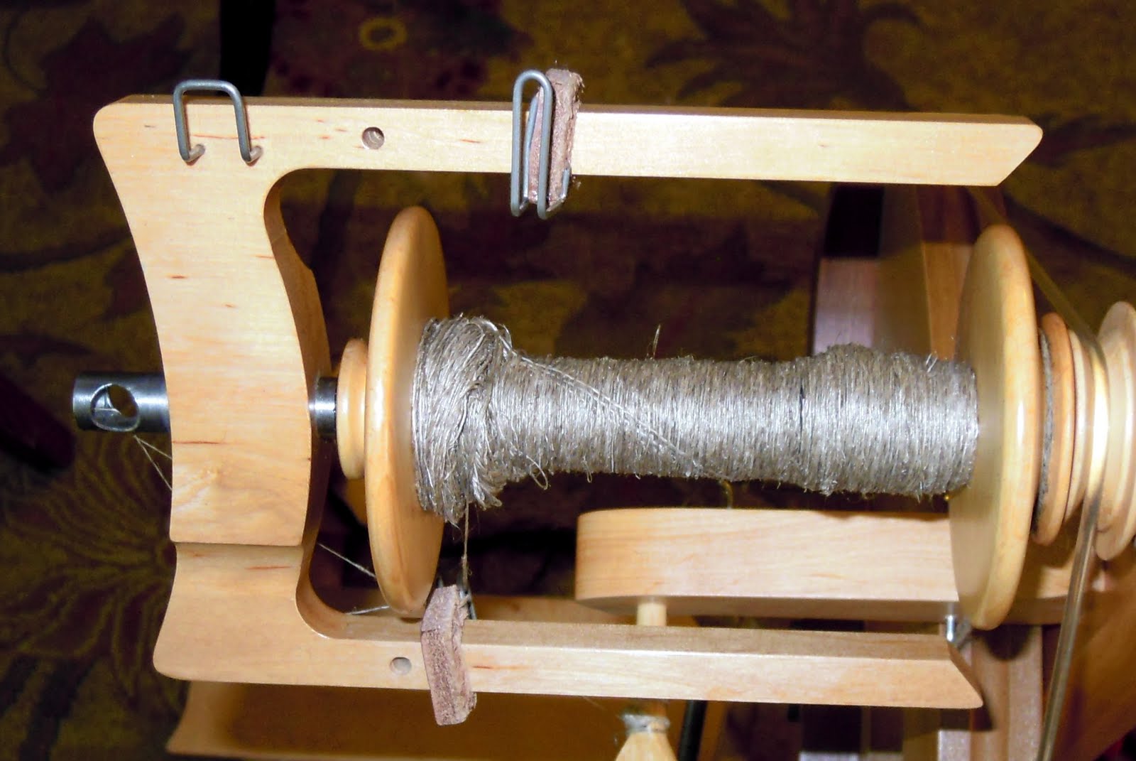 The Inconsequential Blogger Spinning flax