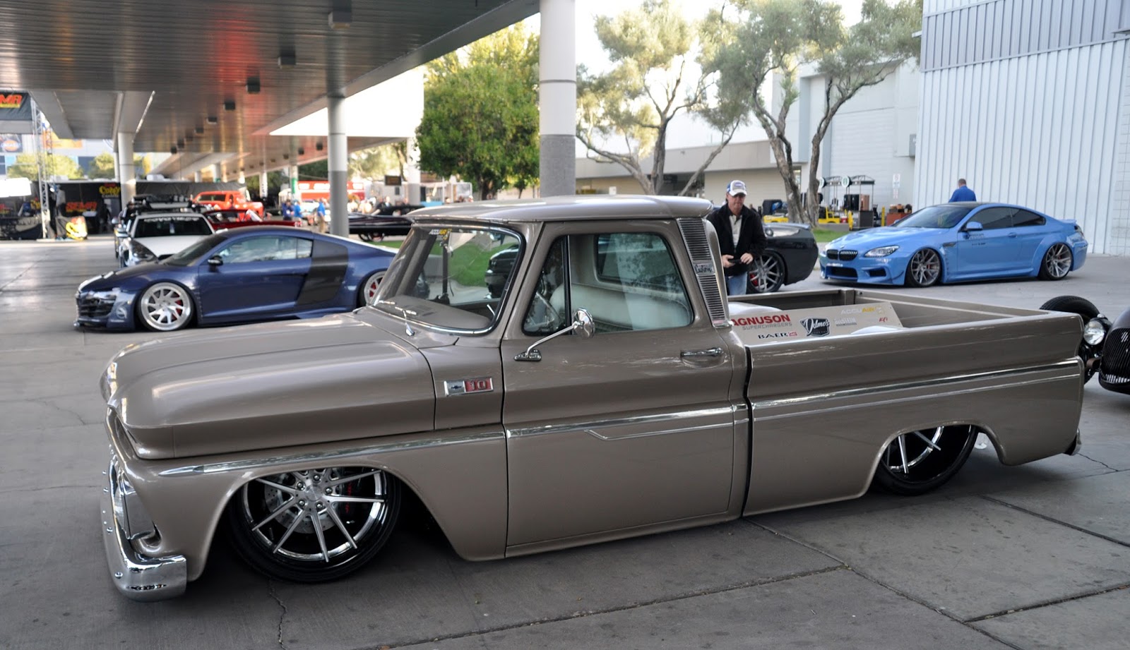 Just A Car Guy: Lots of cool old trucks at SEMA this year