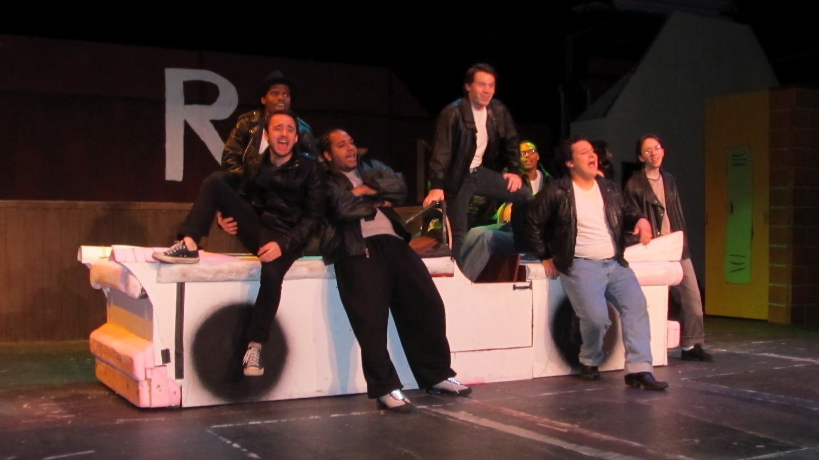 Sue's Vues Grease is the word HFCC stages fifties musical