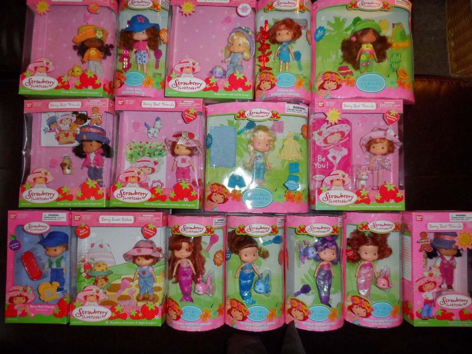 strawberry shortcake berry best friends dolls