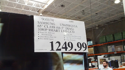 Deal for Samsung UN65H6203a 60in TV at Costco