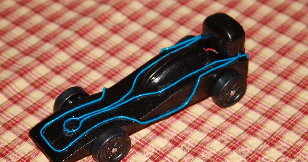 TRON Pinewood Derby Car TRON Pinewood Derby Car