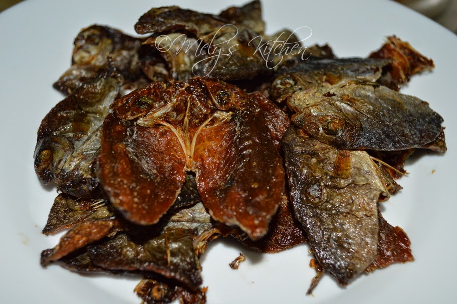 Mely's kitchen Pritong Danggit