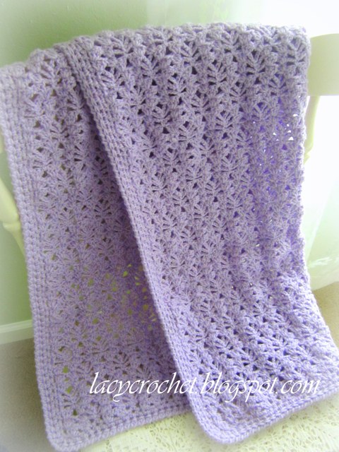 Lacy Crochet: Free Baby Blanket Patterns