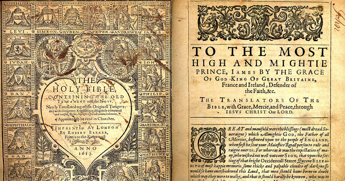 Bookish Relish The King James Bible Gained in translation
