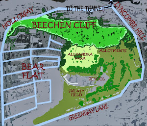 Map of Beechen Clif