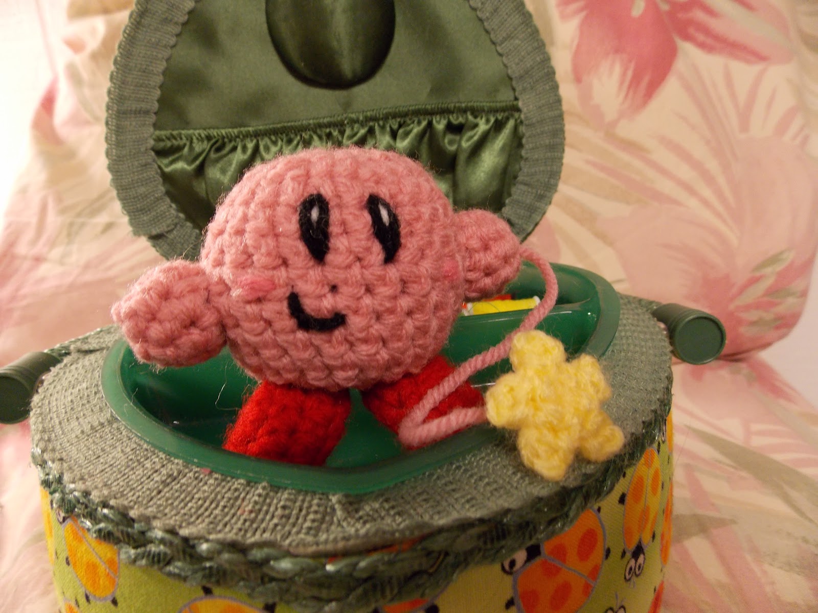 Great Grey Crochet Kirby