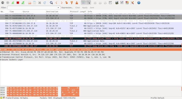 DriveMeca instalando Wireshark