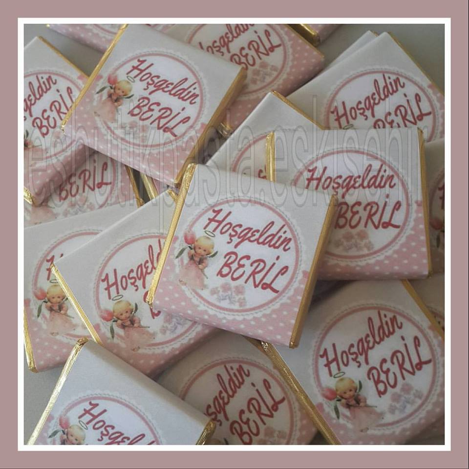 Esbutikpasta Eskişehir Kız Bebek Çikolata