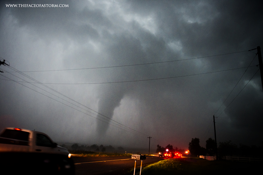 The Face of a Storm Jennifer Brindley Storm Chaser and Weather Photographer 5/7/15 Krum, TX