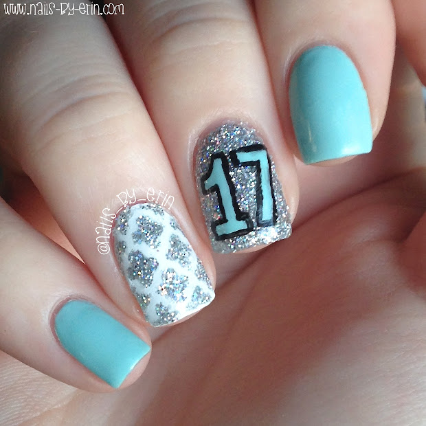 nailsbyerin 17th birthday nails