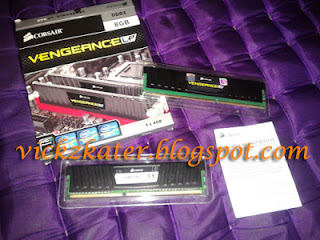 RAM CORSAIR VENGEANCE LP CML8GX3M2A1600C9 (2x4GB) DDR3 1600MHz Dual Channel