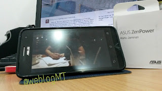 Smartphone Asus Zenfone 5, Power Bank Asus ZenPower 1050 mAh - Miz Tia