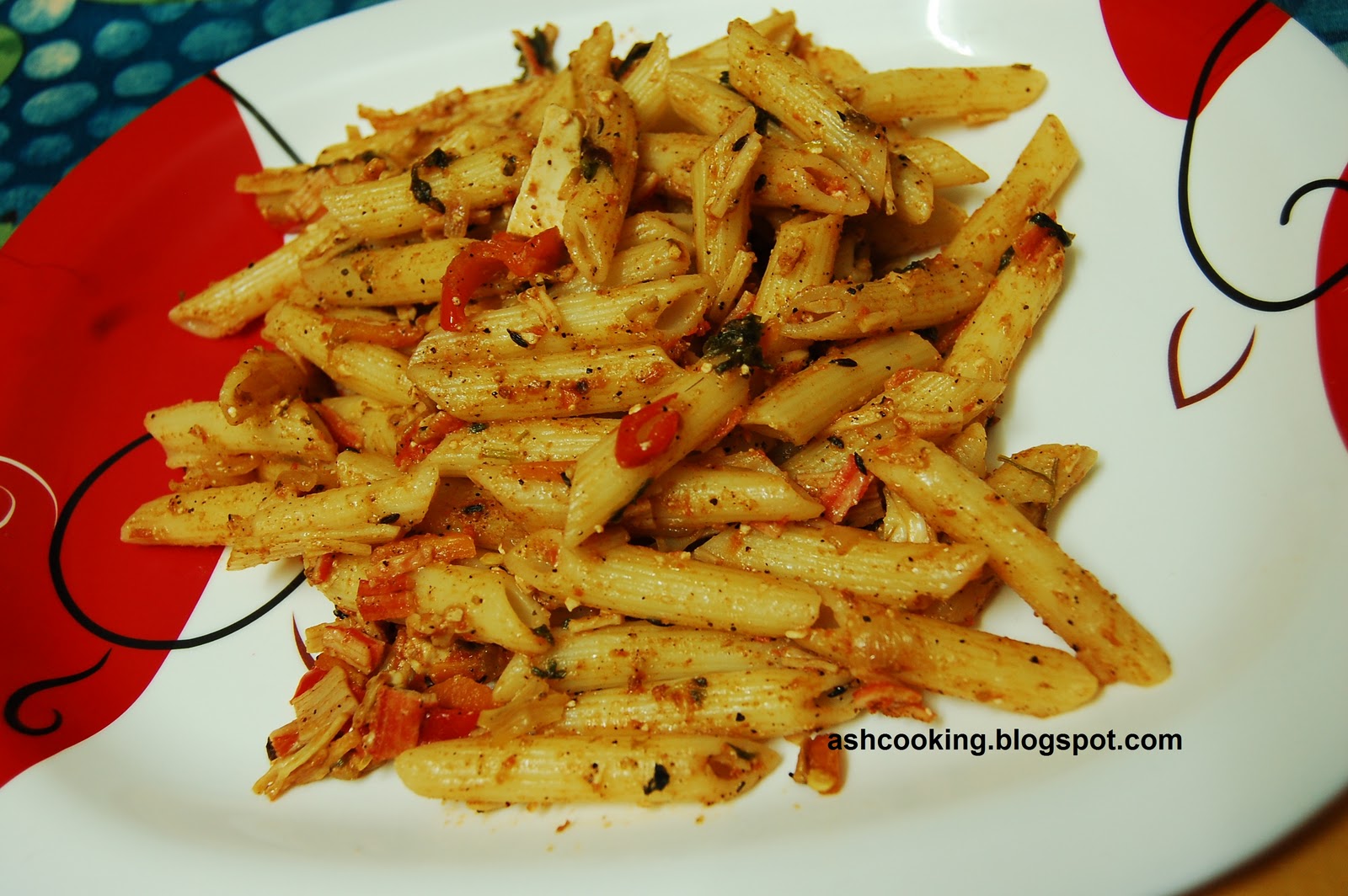My Cookbook Penne Pasta With Crab Meat