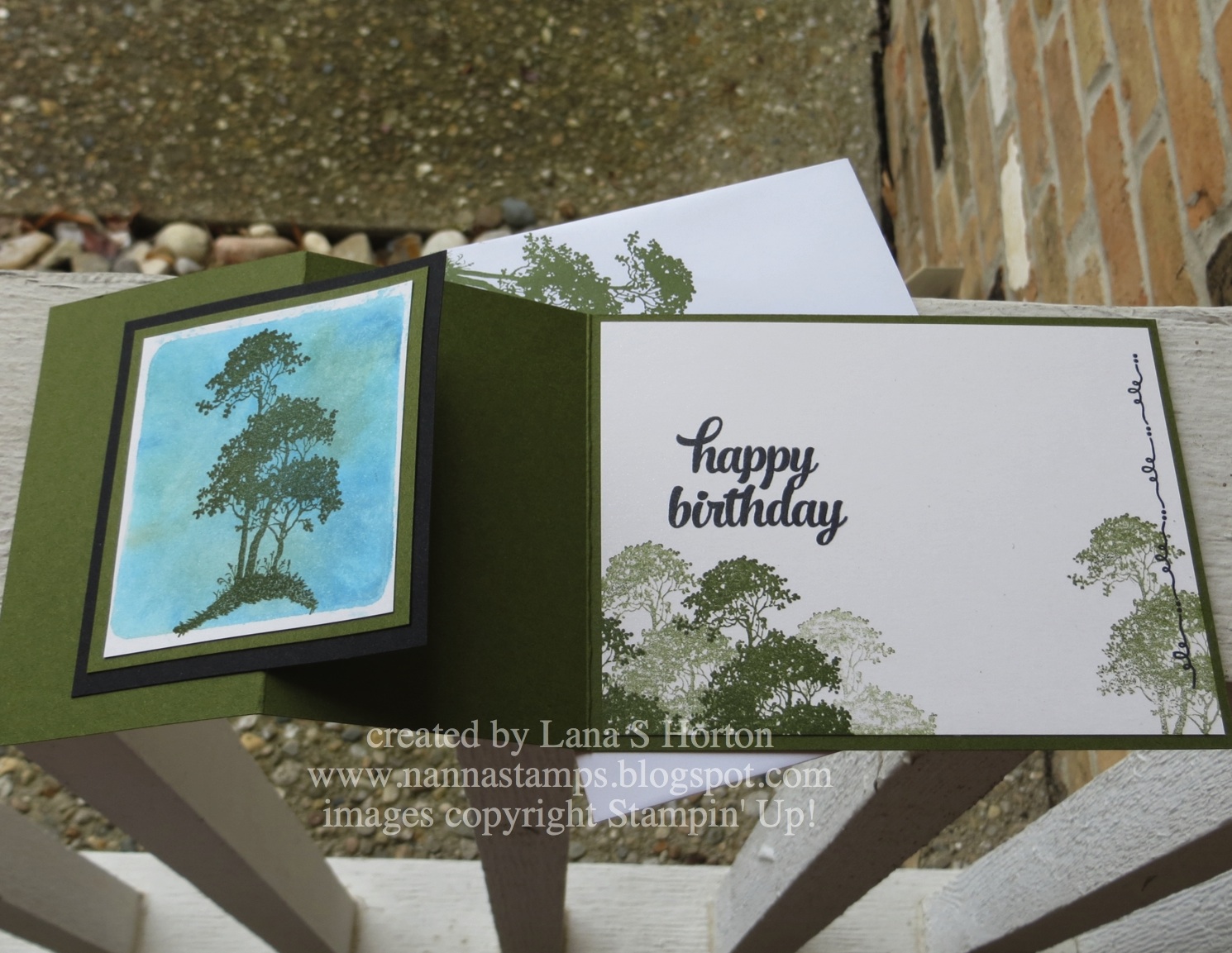 Stamping with Nanna Acrylic Block Technique Cards, Part 7