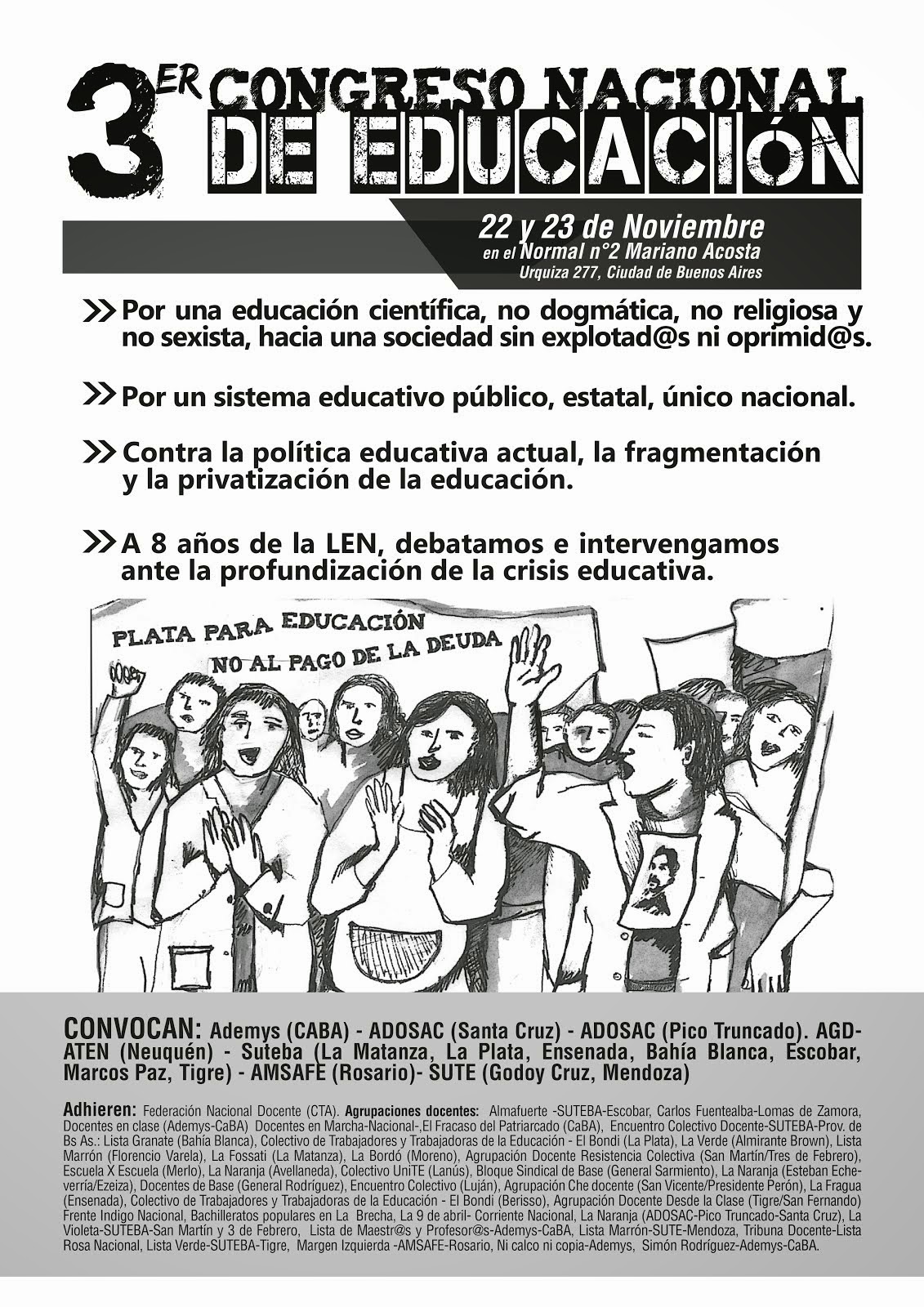 3° Congreso Nacional de Educación