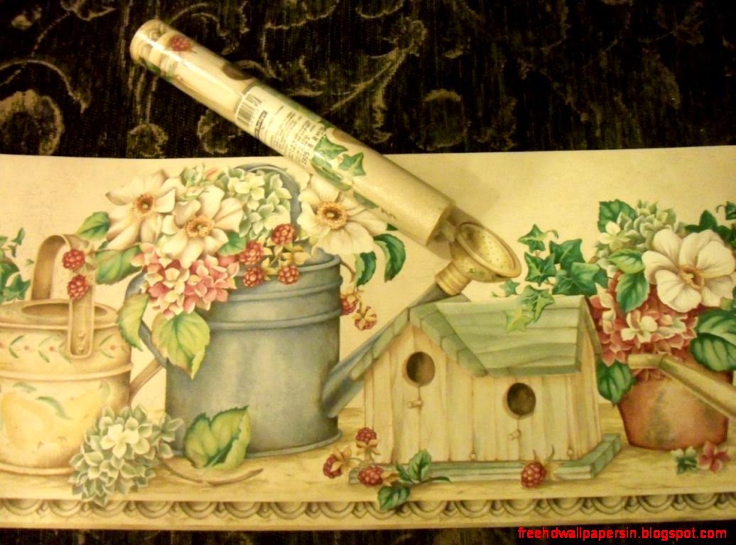 Birdhouse Wallpaper Border animals Birdhouse Wallpaper Border animals