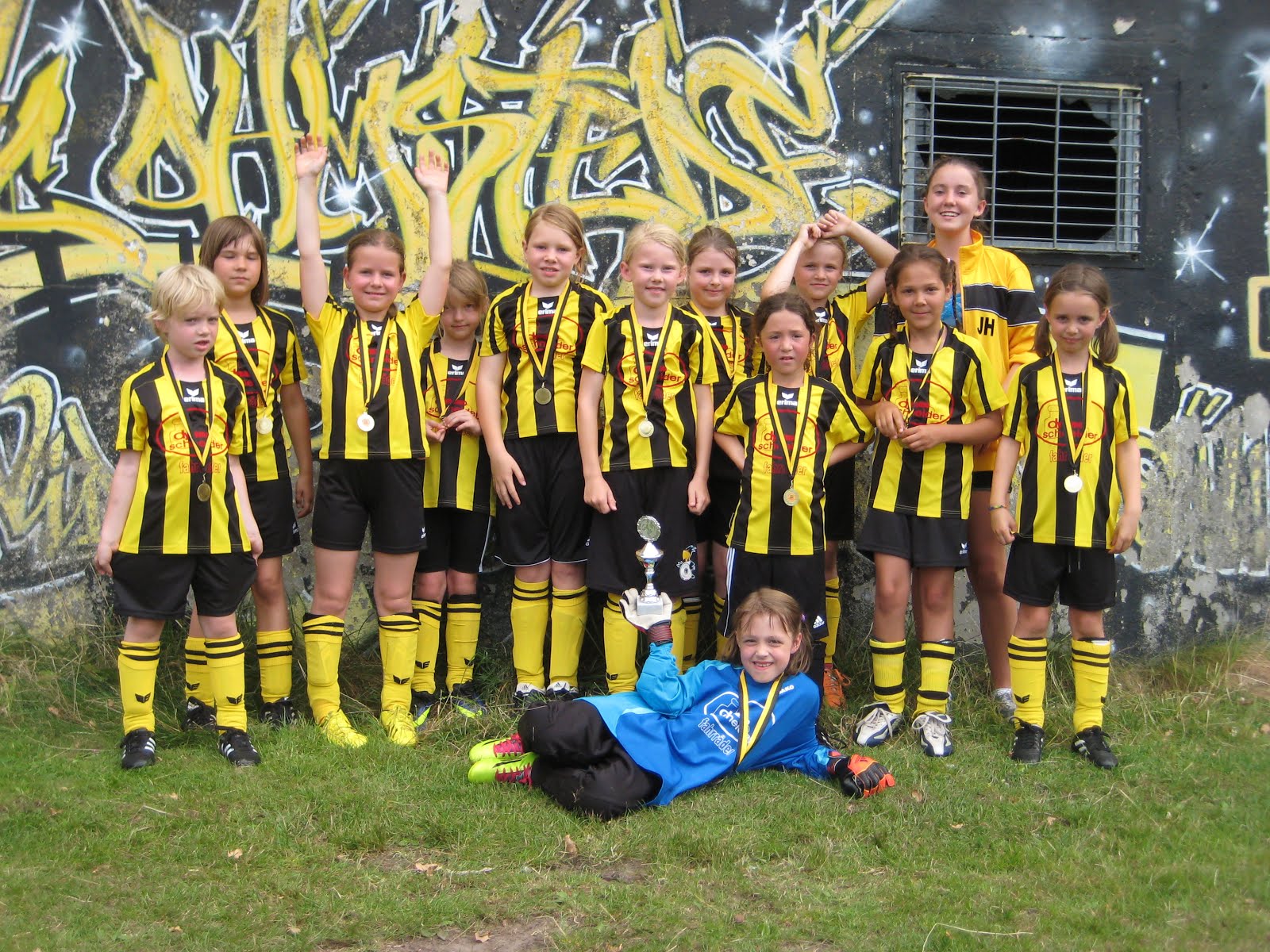 Team F2 Mädchen Feld 2013/2014