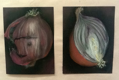 Art Intertwine - External/Internal Fruit and Vegetable Drawing