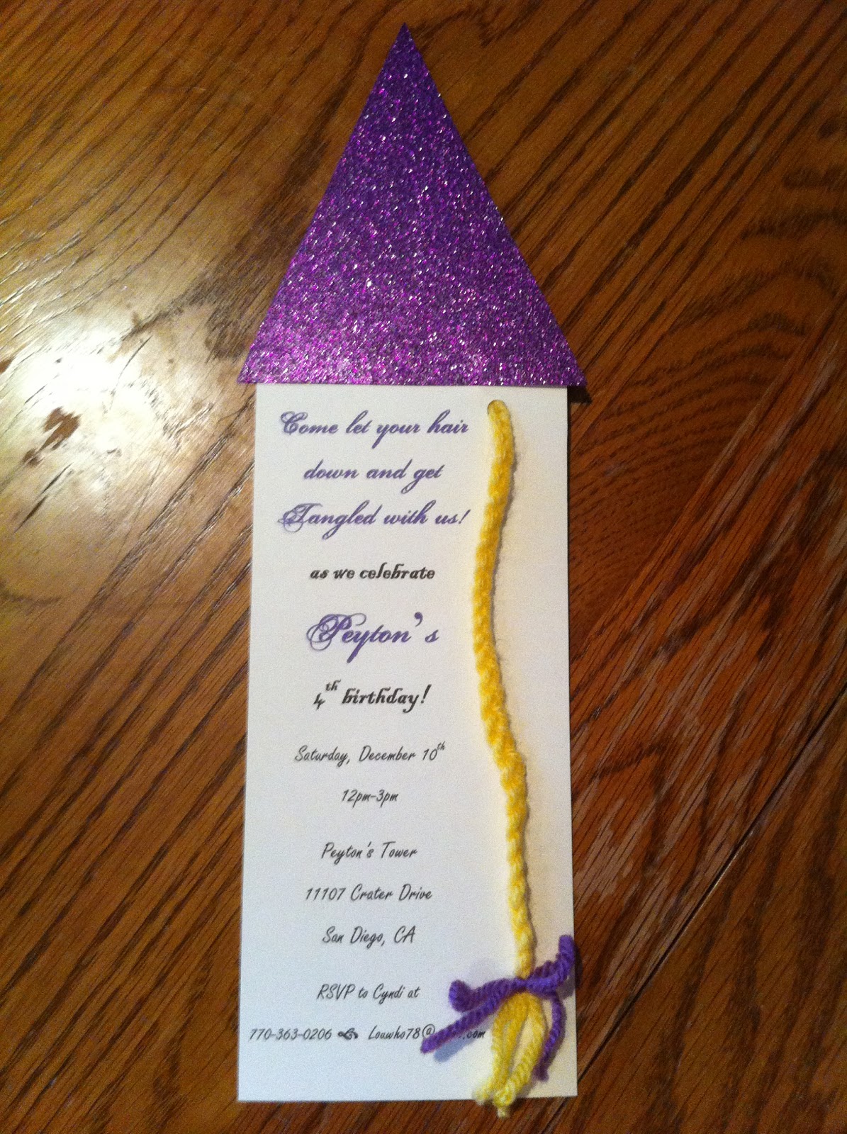 The Stamps Family Tangled Party Ideas